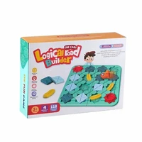 kids logical road builder the fun game the maze play on the flour abs plastic