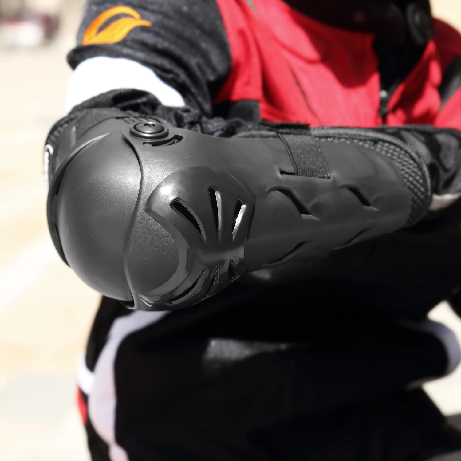 

Unisex Motorcycle Armor Protection Motocross Knee Elbow Guard Protector Moto Cross Back Armor Protective Elbow Knee Guard