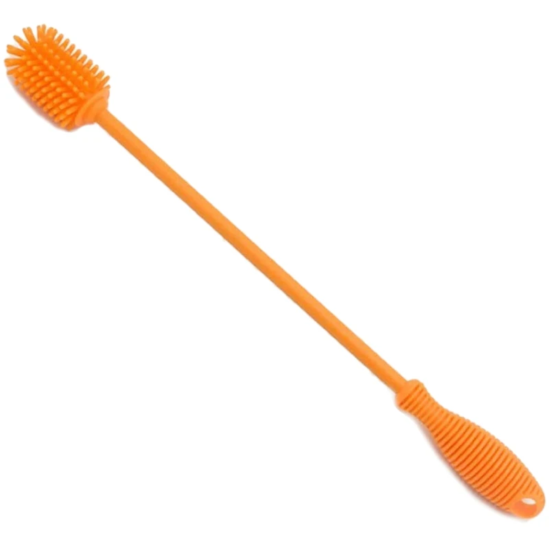 Бутылка для мытья силиконовая Кухня щетка чистки стекол узким горлышком водных