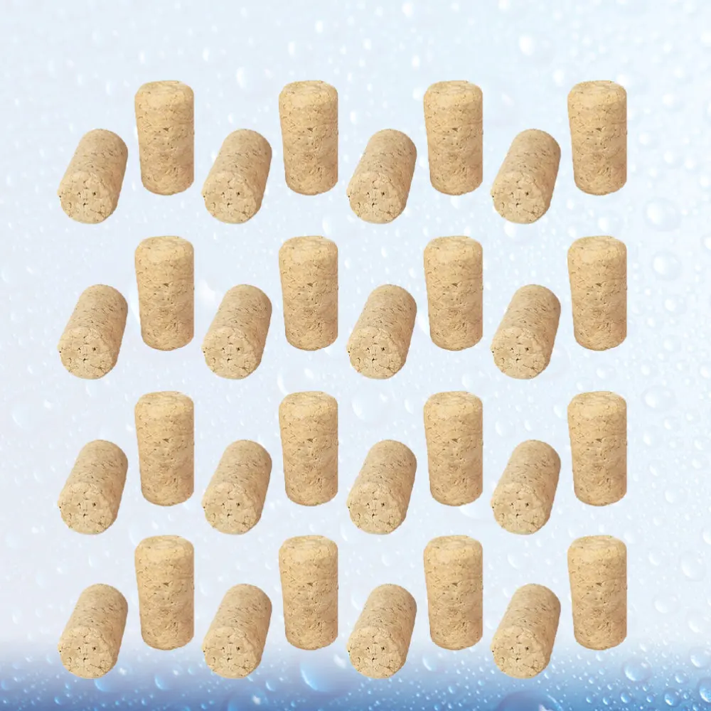 

100 Pcs 2.3CM Diameter Cork Natural Wooden Bottle Stoppers Sealing Cover Premium Straight Cork Stopper