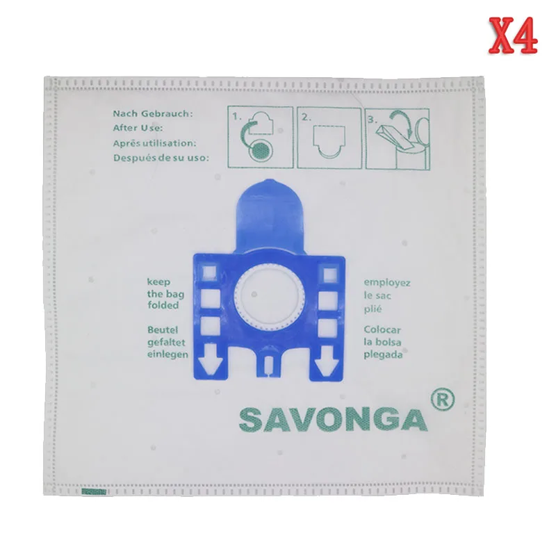 

4 шт Высокое качество для Miele FJM мешка для сбора пыли для MIELE FJM GN Тип пылесос Гувер сумки и фильтры кошка собака Размеры 270*270 мм