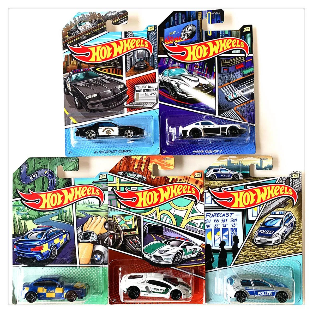 Hotwheels тема скорости страсти сплав автомобиль GDG83 игрушки для детей коллекционные