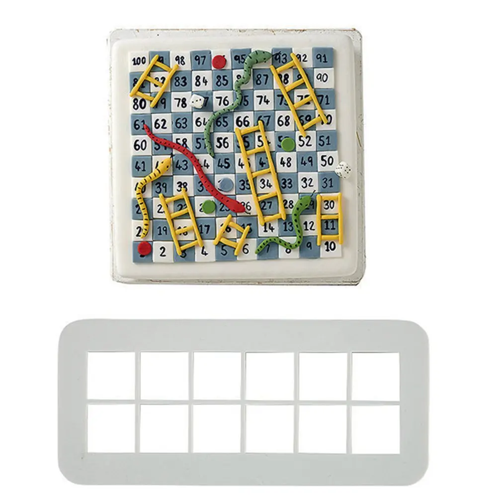 3 шт квадратные геометрические Формочки помадка для печенья формы торта формочки