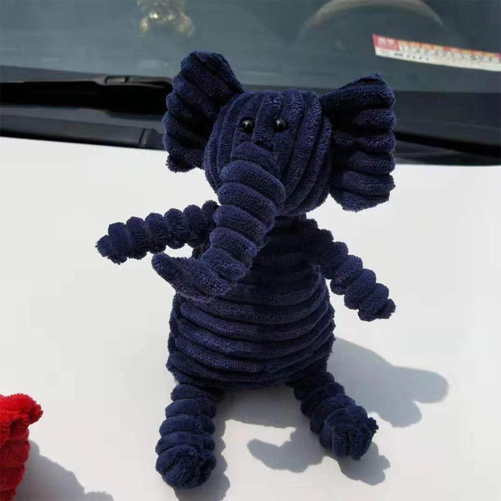 

1pcs Pet Dog Plush Toy Cat Dog Molar Venting Training Monkey Pig Animal Shape Toys Gift Squeaky Plush Toys Pet Supplies
