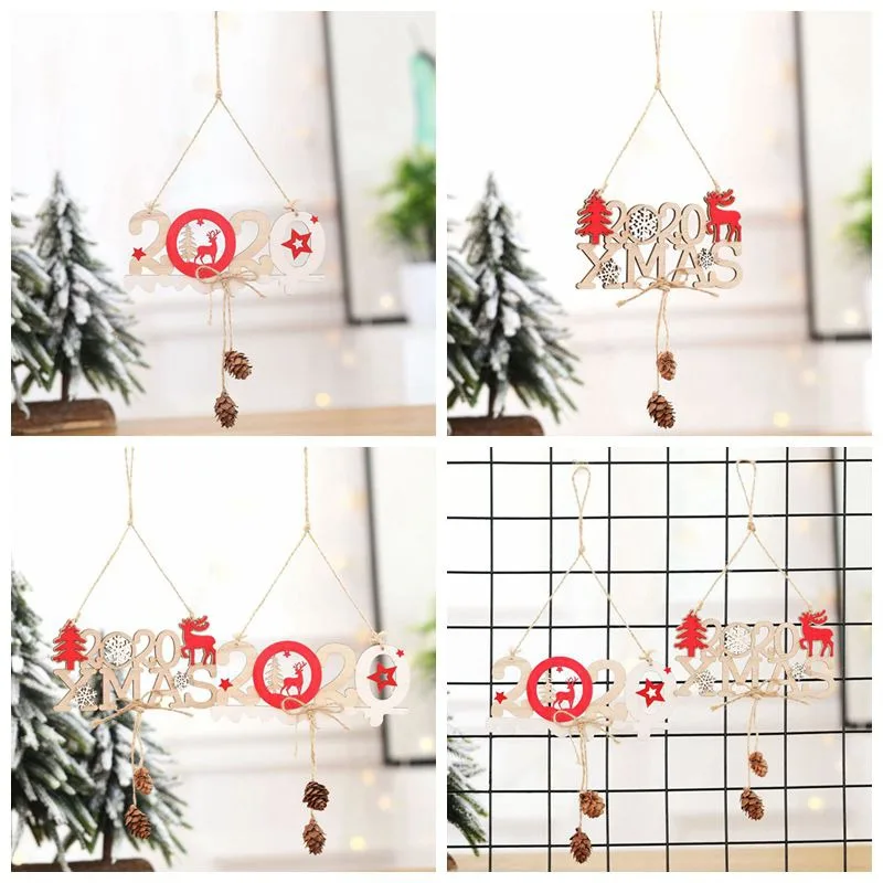 Украшения Висячие с Китайская ель кулон конус Рождество Счастливый новый год