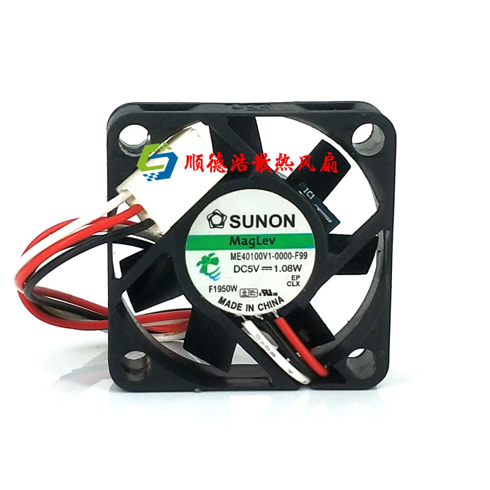 Для SUNON ME40100V1-0000-F99 DC5V 1,08 W 4010 4CM 40mm 40x40x10mm 3pin 3Wire охлаждающий вентилятор