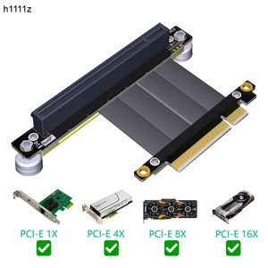 Кабель расширения PCI Express x8-x16 со штекером на гнездо, PCIE 3,0 PCI-E 16x