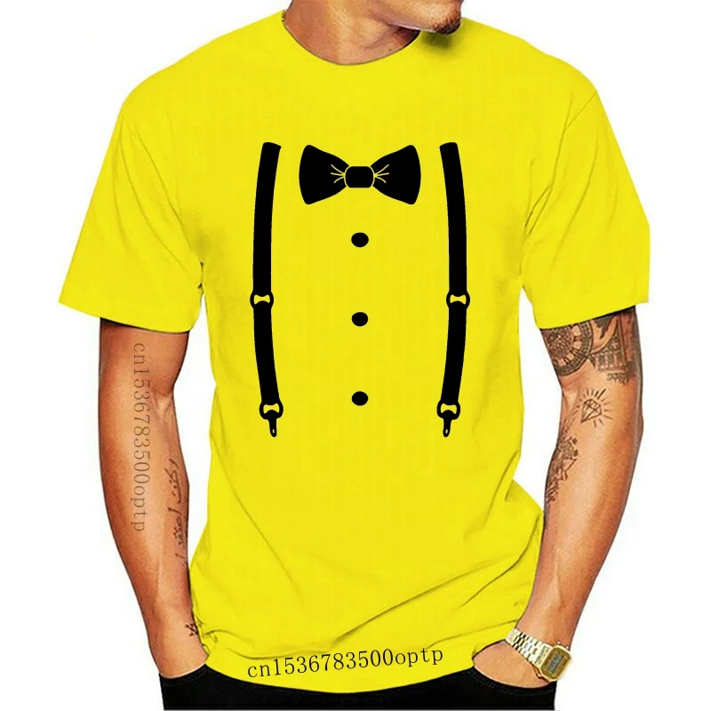 

Галстук-бабочка для крутого парня Футболка с круглым вырезом повседневная мужская футболка унисекс рубашки размера плюс 3xl