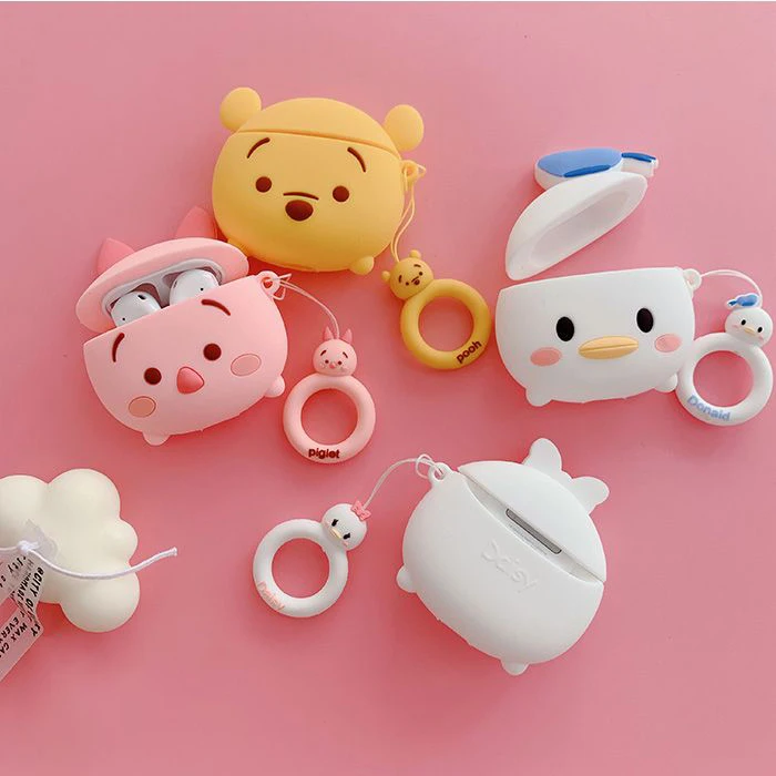 

Airpods Case Silicone Donald Duck Daisy Cute Wireless Bluetooth Headphones Waterproof Fundas