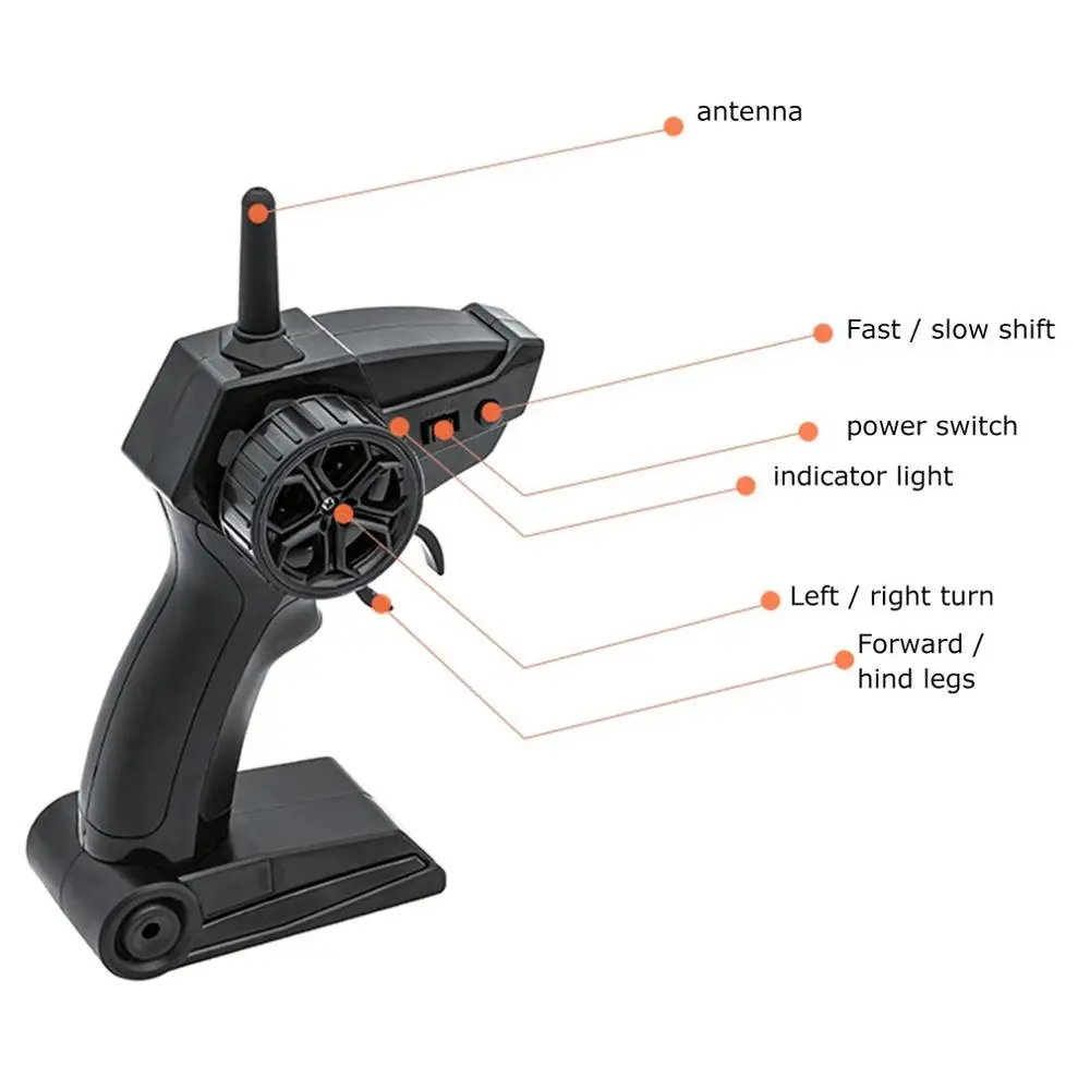 2 4G 4CH RC высокоскоростной Дрифт мотоцикл модель светильник кой Робот мини игрушки