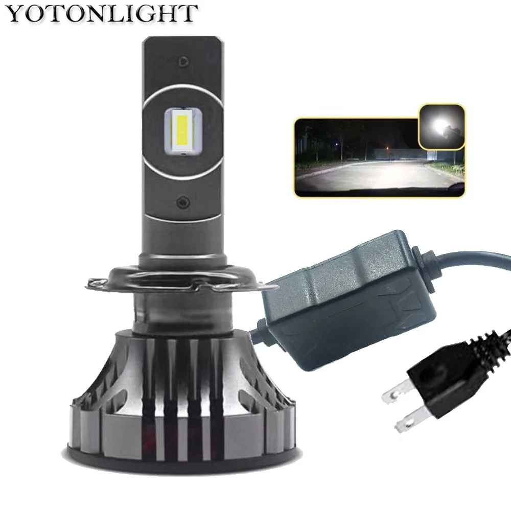 

YOTONGLIGHT H7 Bulb Led Car Headlight Lampada H4 Led Lamp 120W 16000lm Led H1 H11 9005 Hb3 9006 Hb4 H8 H9 H10 H16 CSP 12v 6000K
