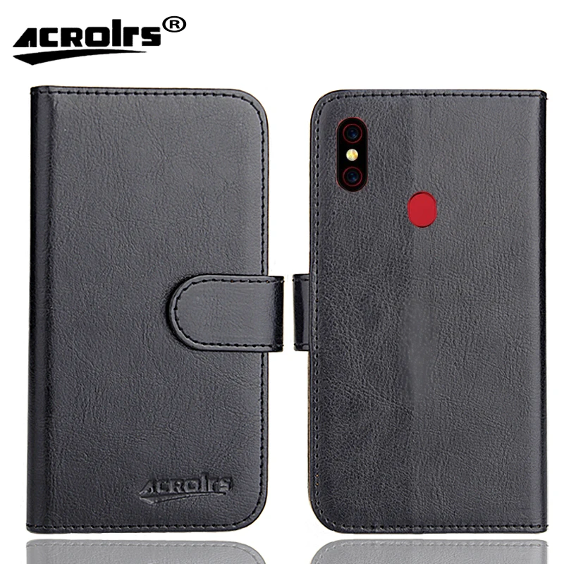 6 colors umidigi f1 case side leather fashion vintage luxury anti slid protective umidigi f1 phone cover credit card free global shipping