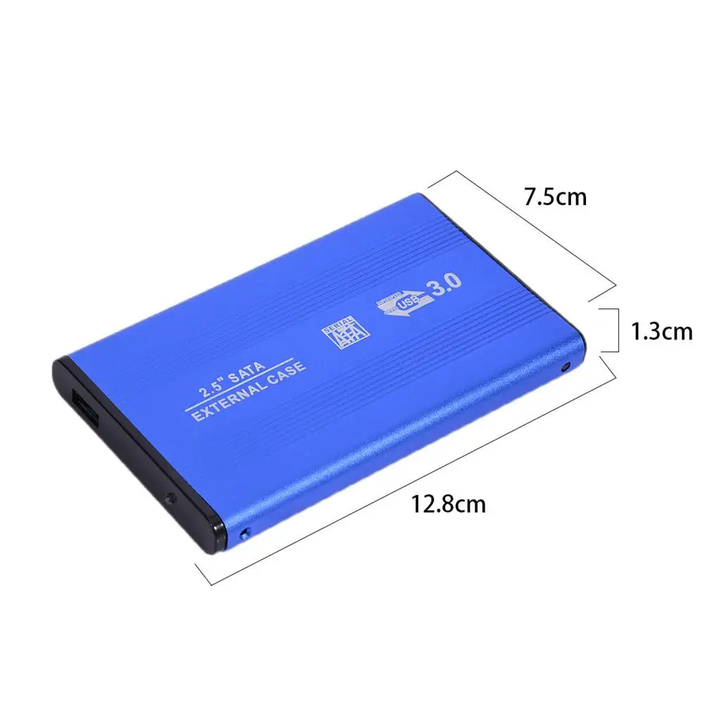 3,0 USB SATA жесткий диск коробка алюминиевый сплав HD HDD жесткий диск Корпус 2,5 дюймов коробка SATA для Windows 7/8/10/98/ME/2000/XP