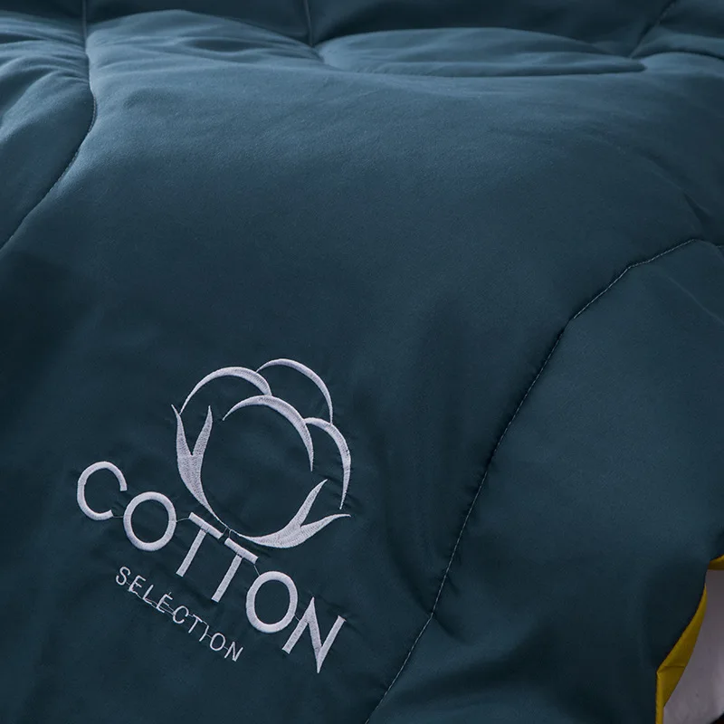 

Cool Quilt Super Soft Cotton Air-Conditioning Quilt Double Summer Quilt Gift Quilt Embroidery Washed Cotton Summer Quilt