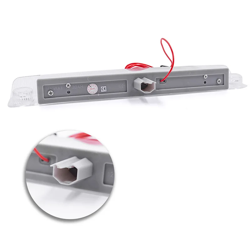 1 шт. светодиодный светильник с высоким креплением блестящий красный третий