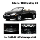 Светильник онарей для чтения в багажнике, 16 шт., белые светодиодные с Canbus, для автомобилей 2007-2016, Volkswagen VW EOS