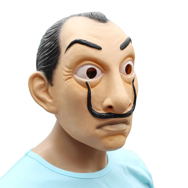 Наживка денег дом бумаги ла Каса де Papel маска для мужчин женщин салвер дали