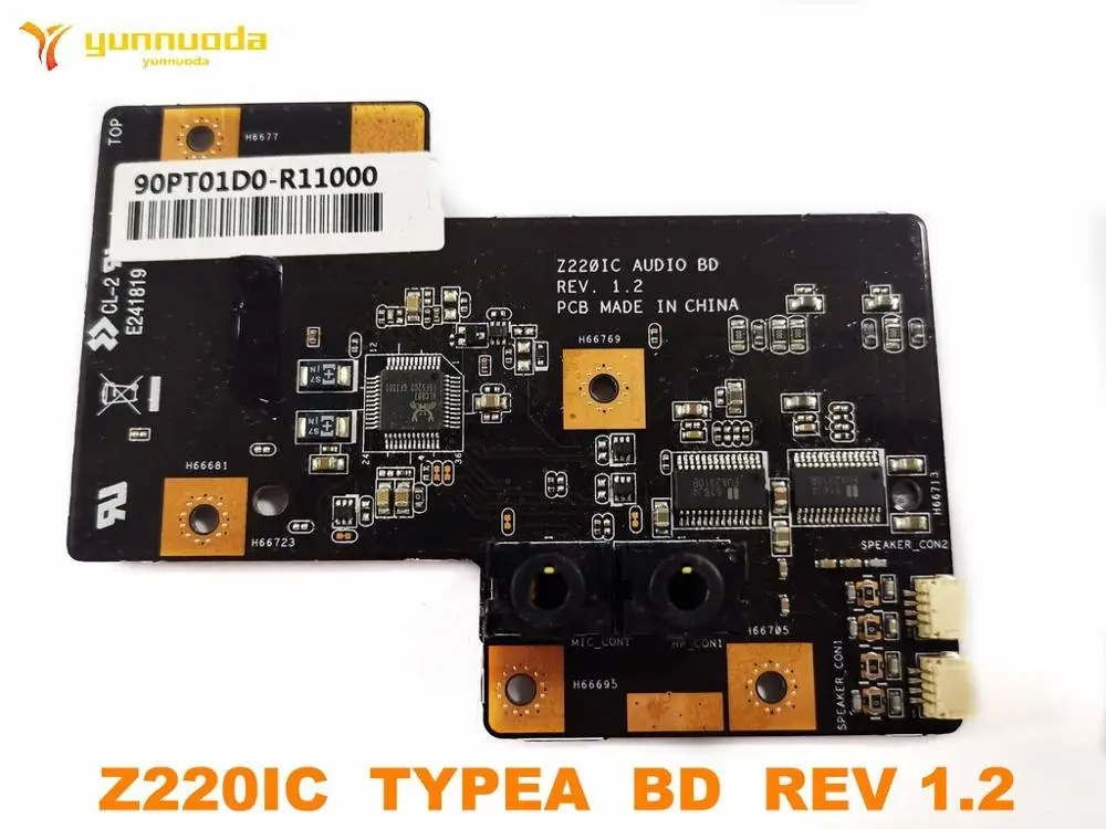 Оригинальная аудиоплата для ASUS Z220IC AUDIO BD REV 1 2 протестирована хорошая Бесплатная