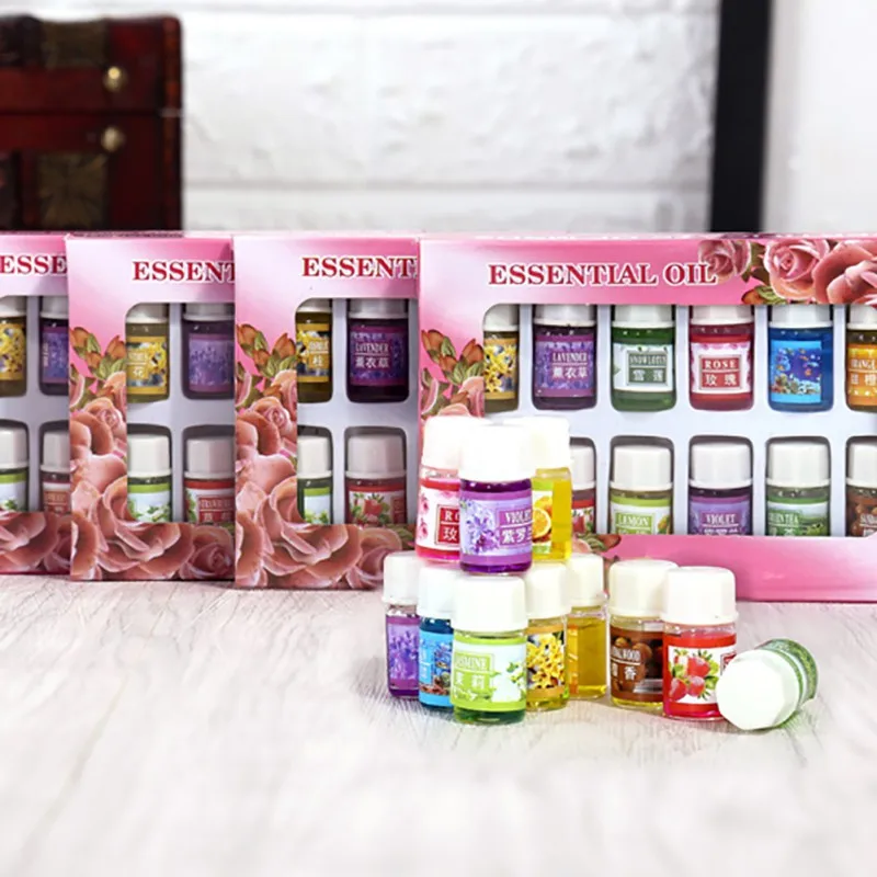 Ароматические эфирные масла для ароматерапии спа-ванны и массажа 12 шт. | Красота
