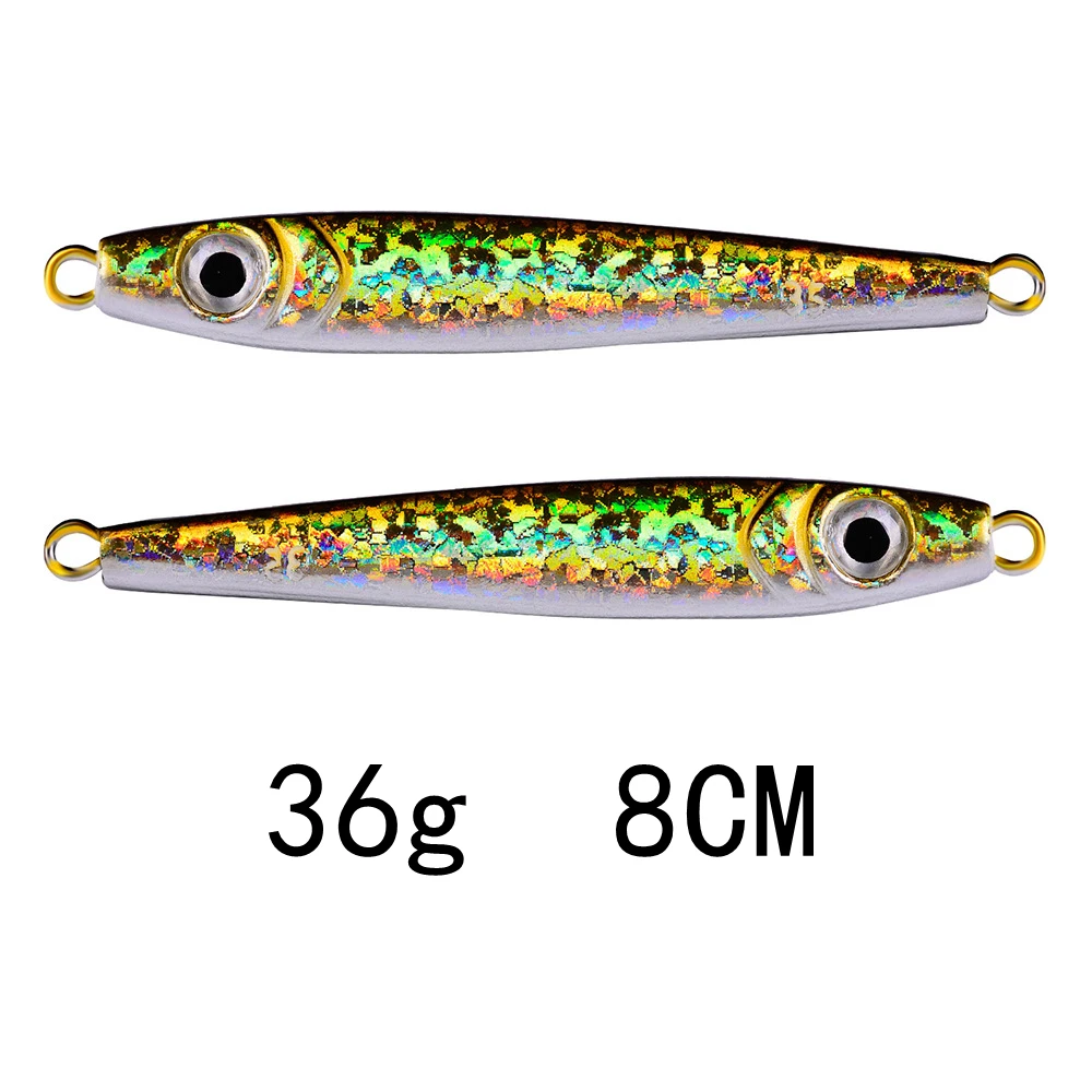 

1pcs New DRAGER Metal Cast Jig Spoon 36g 8cm Shore Casting Jigging Lead Fish Sea Bass Fishing Lure Artificial Bait Tackle