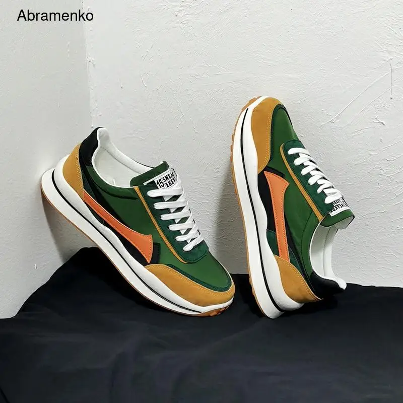 

Men's Casual Track Shoes Outdoor Fashion Sneakers Zapatillas Hombre Leisure Trend All-match Men's Sneakers Non-slip Size 39-44
