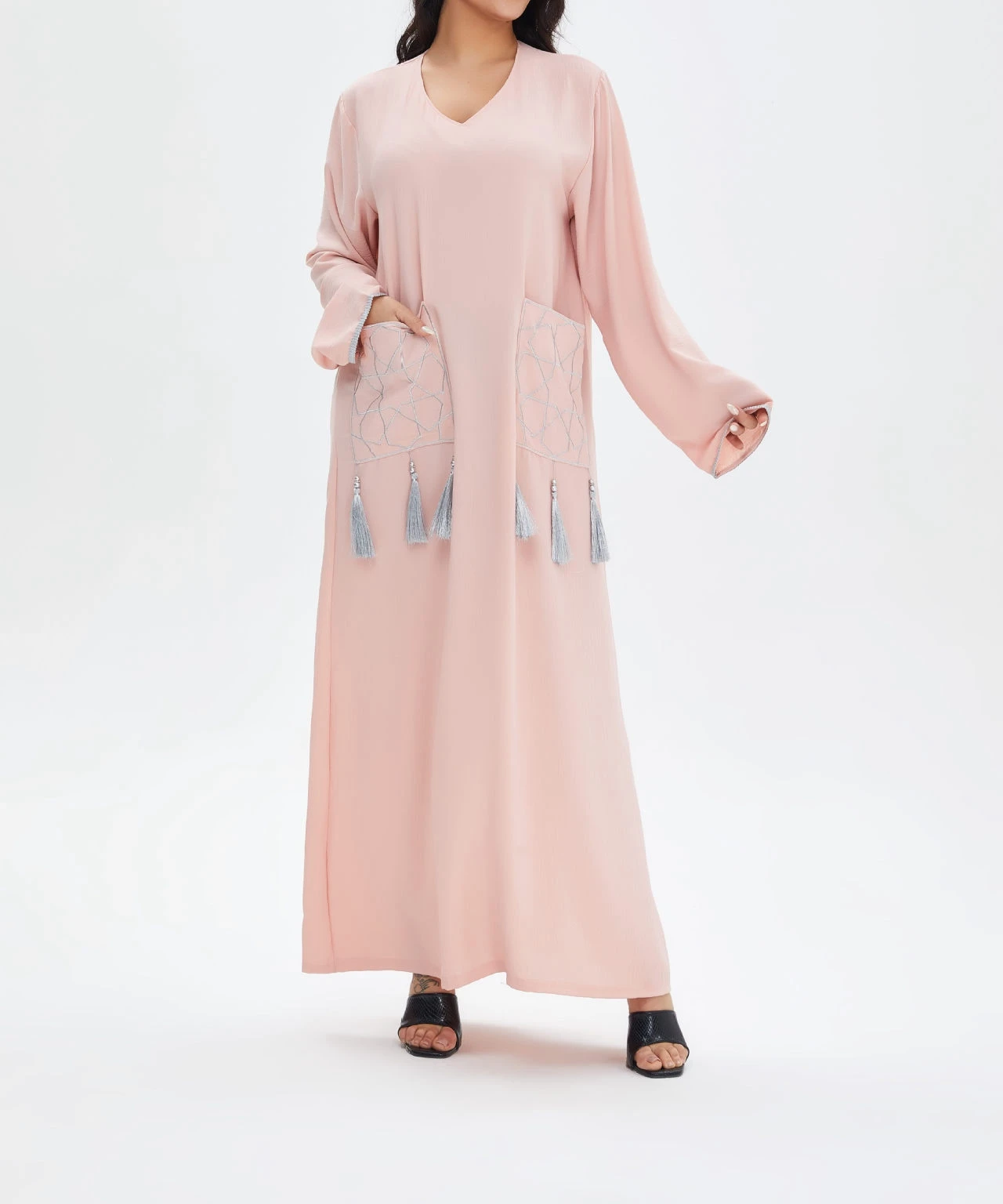 

Female abaya Skirt Casual Muslim dubai Middle East Robe Long Dress turkish Women's Clothing Islamic Prayer Clothes for women