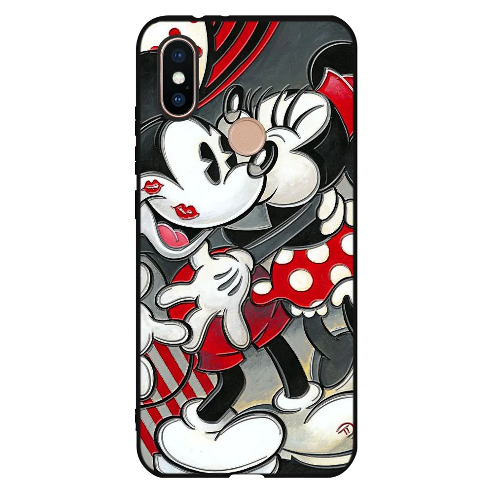 mqgx Для Xiaomi Mi 8 9 Lite A3 CC9 CC9e A1 A2 3D рельефным мультяшным рисунком пара чехол для Xiaomi Redmi Note 7 S2 6 5 4 Pro Plus 6A 5A мягкий чехол - Цвет: mqgx