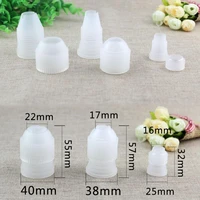 1pcsplastic decorating mouth converter adapter confectionery pastry tips connector nozzle sets cake decoration tools