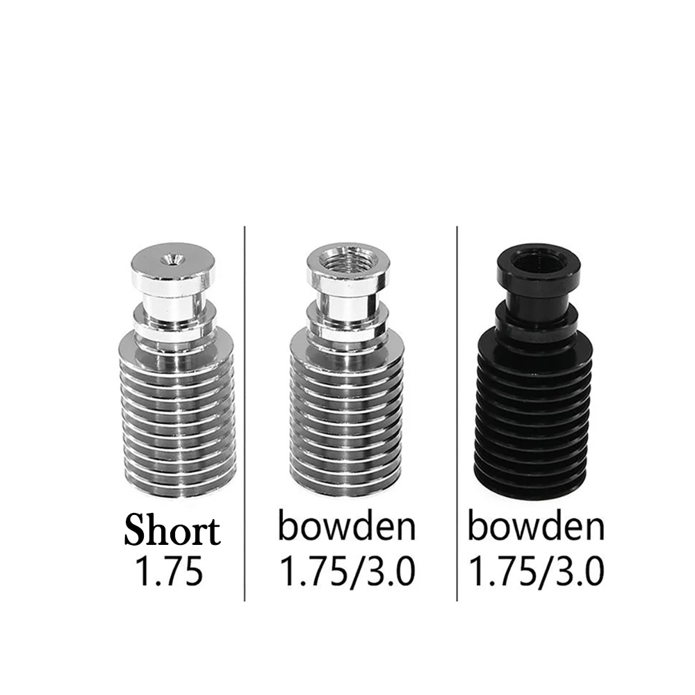 

Прямая нить для радиатора Bowden для экструдера V6, J-head, 1,75 мм/3,0 мм, детали для 3D-принтеров, аксессуары, короткое расстояние