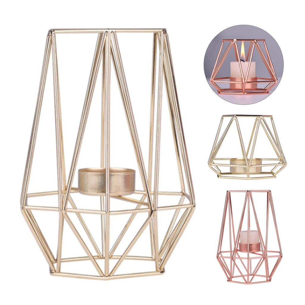 Подсвечник в скандинавском стиле подсвечники из кованого железа с