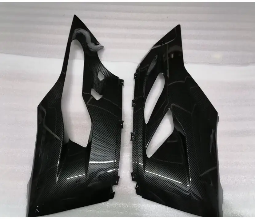 

a pairs Motorcycle Parts carbon For 1299 959 lower side left and right Fairing abs injection good qulatiy
