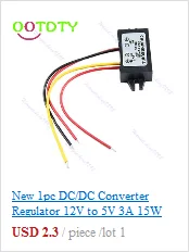 1 шт. LM2596 светодиодный драйвер DC-DC понижающий регулируемый CC/CV модуль питания