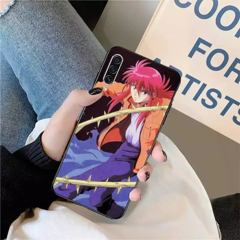 

Yu Yu Yuyu Hakusho japanese anime Phone Case For Samsung galaxy A S note 10 7 8 9 20 30 31 40 50 51 70 71 21 s ultra plus