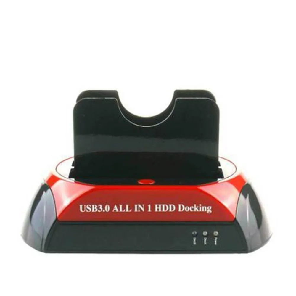 Высокоскоростная Двойная док станция для HDD USB 3 0 2 5 дюйма SATA IDE концентратор