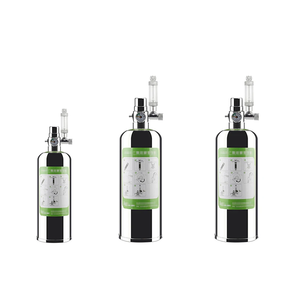 1/2л аквариум СО2 цилиндрическая генераторная система из нержавеющей стали с