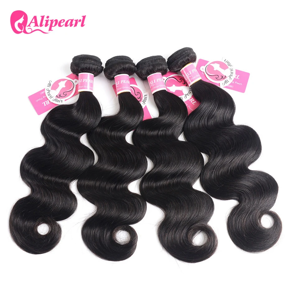 Объемные волнистые пучки 6 шт. бразильские виргинские волосы плетение