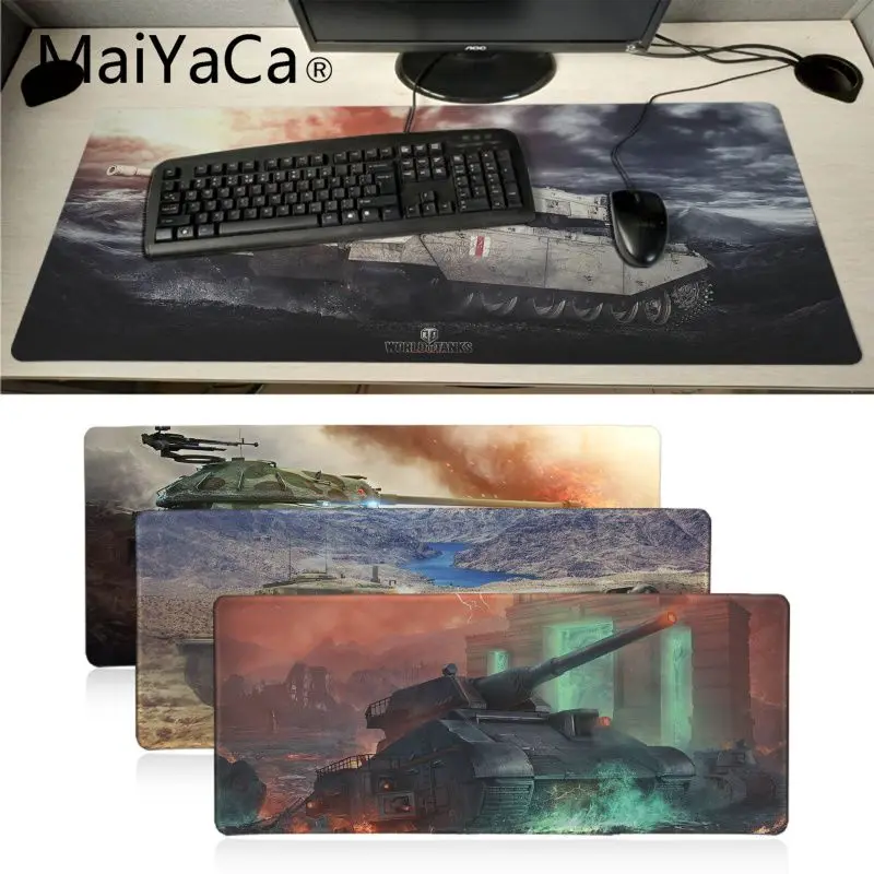 Maiyaca World Of Tanks обои резиновая мышь прочный Настольный коврик для мыши нескользящий