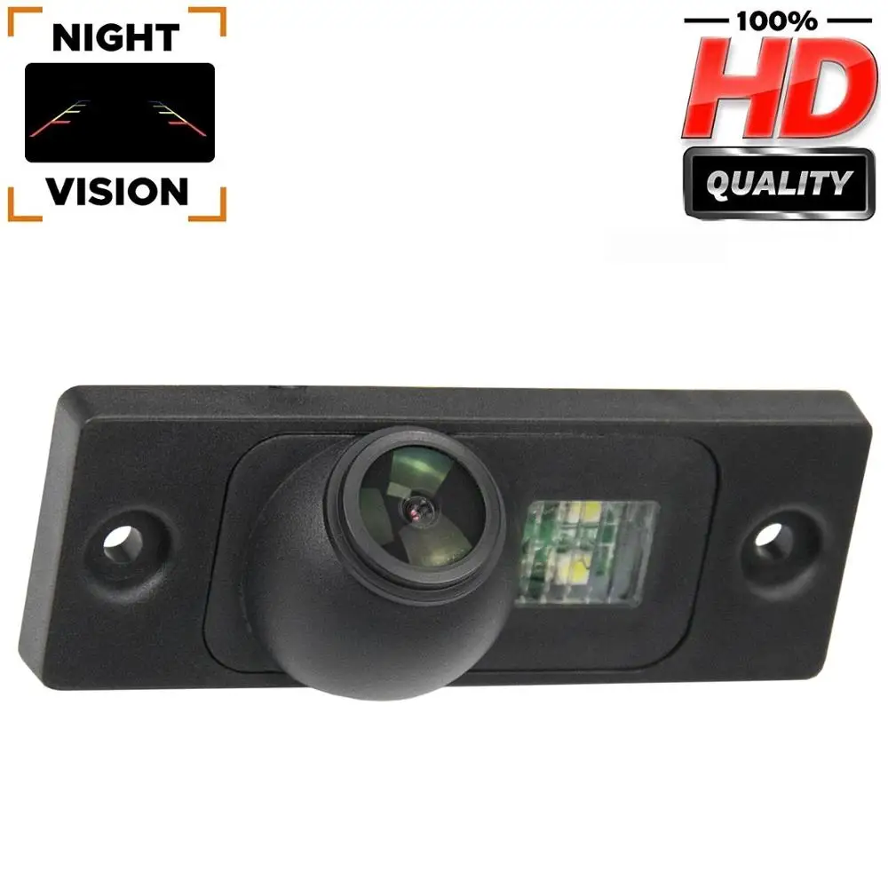 

HD1280*720P Rear View Night Vision Camera for VW Caddy MK4 GOLF R32 Passat B5 B6 Golf IV/ Plus Sharan Touran T5 Skoda Superb I