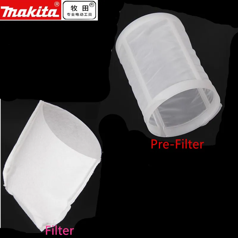 Тканевый фильтр Makita 443060 3 предварительный 451208 для DCL1808645 CL106 CL183DZX CL183D DCL180 CL100D DCL181F