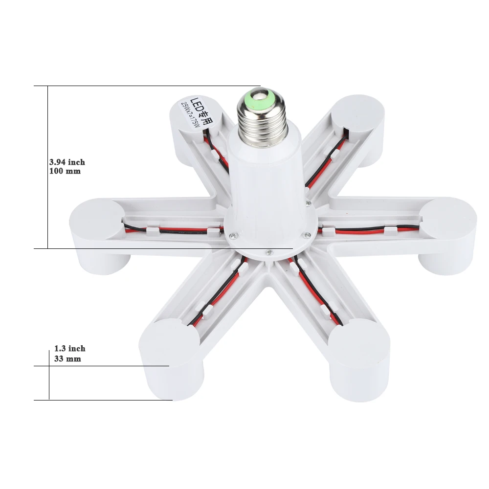 E27 держатель лампы 1 7 цоколь светодиодный светильник канделябр потолочные