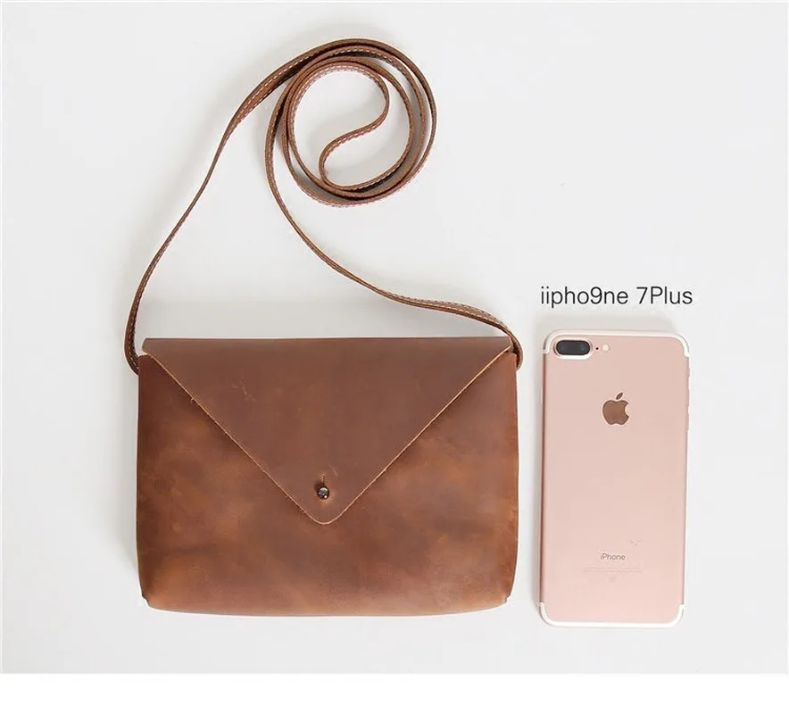 Мини-сумка-мессенджер женская сумка повседневная для телефона на плечо кожаная |