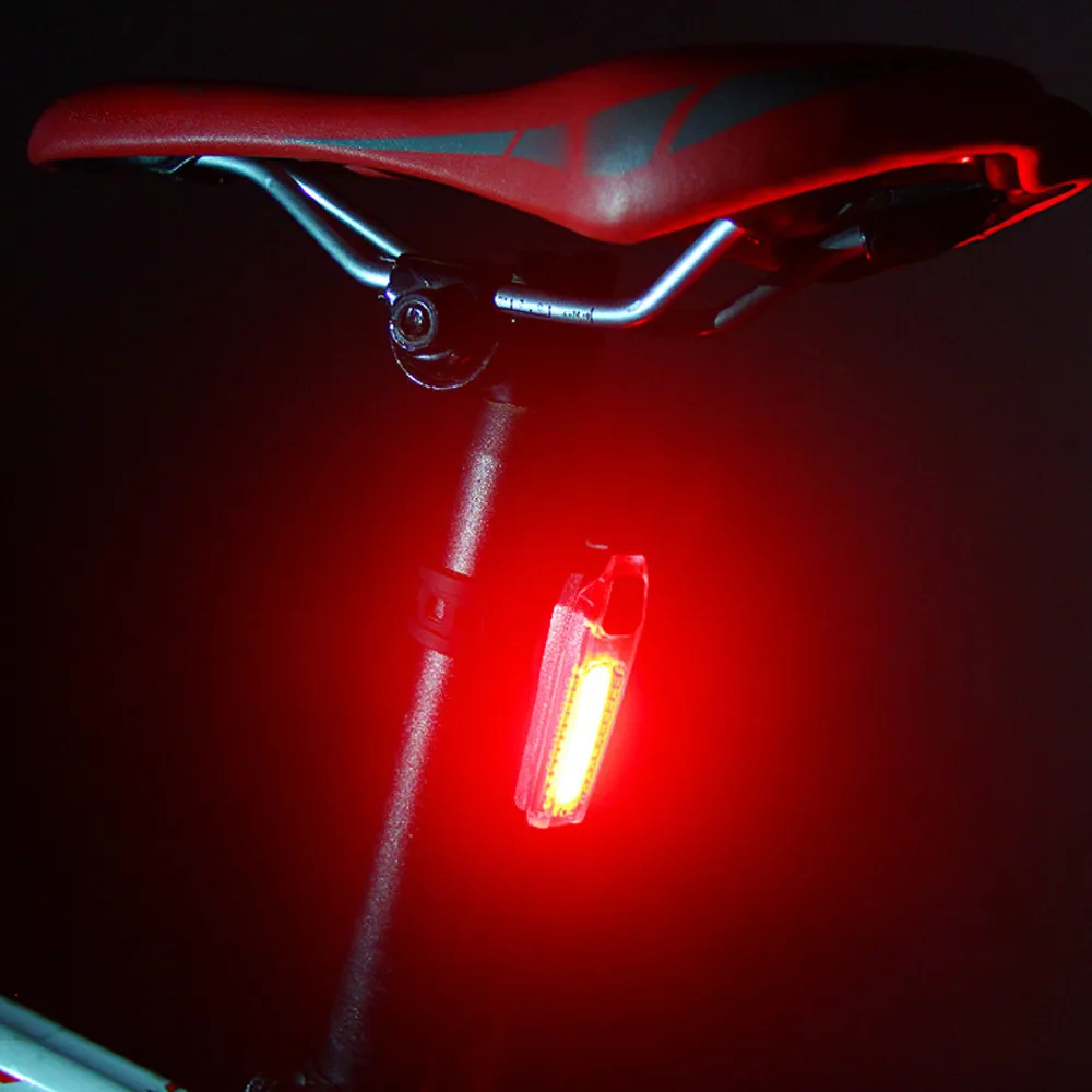 Задний светильник для горного велосипеда MTB Предупреждение перезаряжаемый COB светодиодный USB задние фары велосипеда Лампа ночное Велосипедное снаряжение# BL3