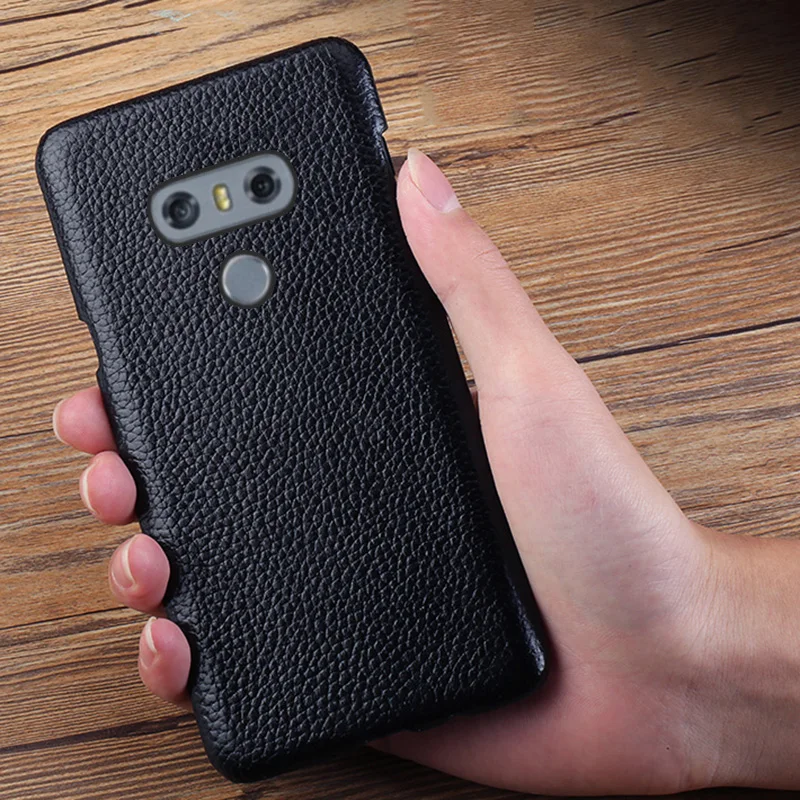 Чехол для телефона LG G6 G7 G8s ThinQ V10 V20 V30s V40 V50 Thinq G3 G4 G5 K50 K4 K8 2017 K10 2018 Q6 Q7 из воловьей