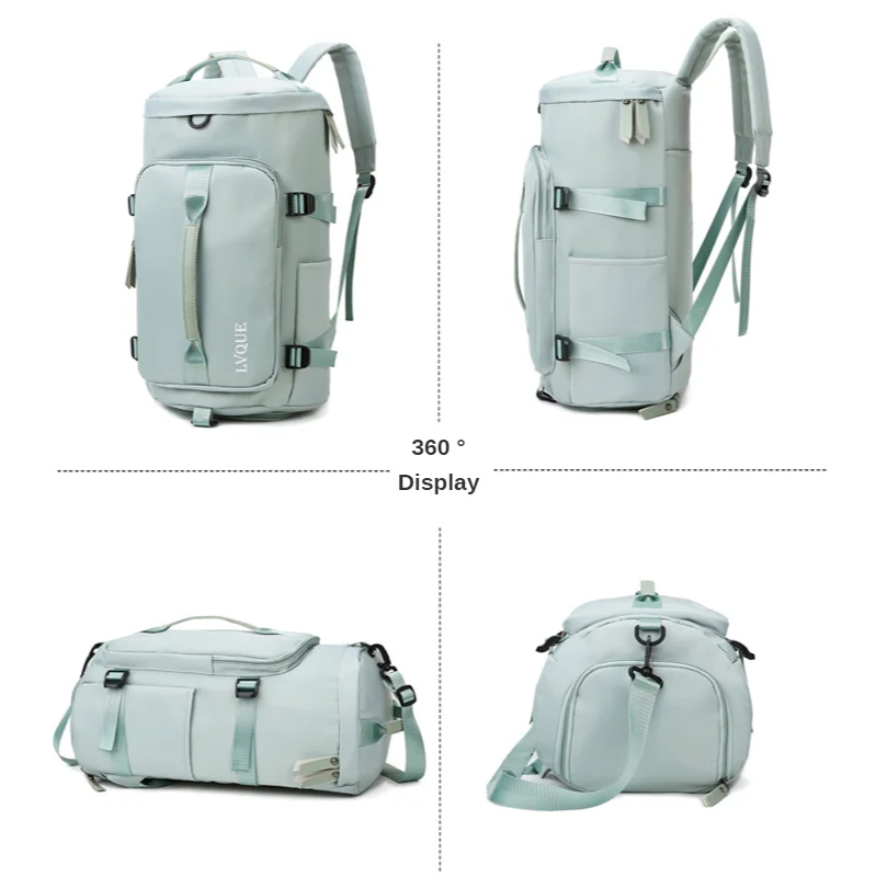 Sports Fitness Bag Gym Dry Wet Separation Shoes Training Yoga Bag Hand Luggage For Short Distance laguageTravel Backpack