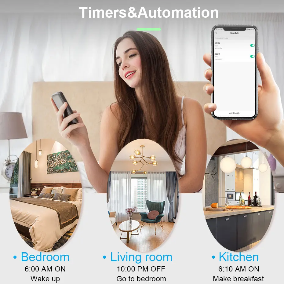 Tuya Rocker Switch Smart Wifi Light Wrok With Alexa /Google Home No Neutral Wiring 1 2 3 Gang Power On/Off Switches | Обустройство