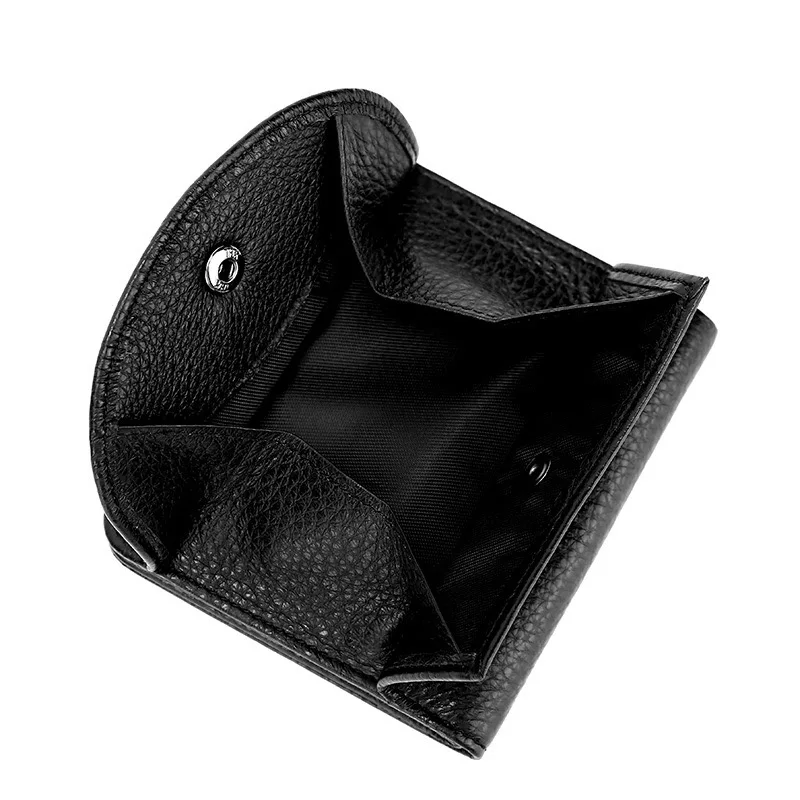 Сумка для монет кожаный маленький портативный кошелек с узором Личи