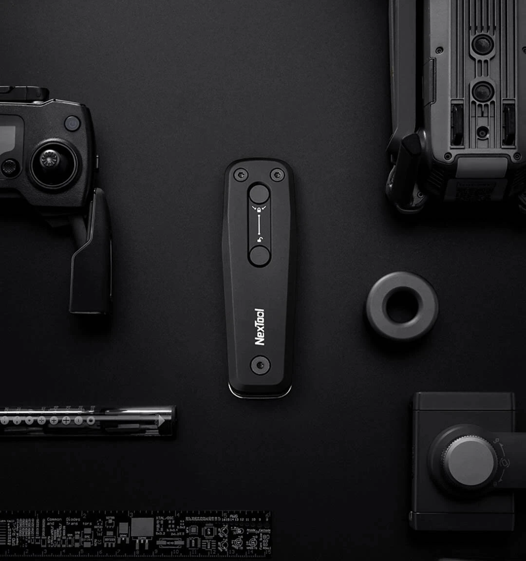 

NEXTOOL Aluminium Mini Outdoor Multifunctional Magazine Rack Camping Tool High Strength Rubber Band Outdoor Portable Knife Case