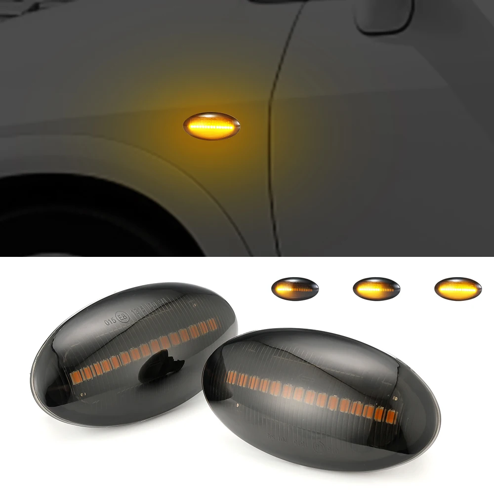 2 шт. для Suzuki Swift Alto Jimmy всплеск SX 4 светодиодный динамический Боковой габаритный