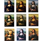 Набор для рисования по номерам на холсте Мона Лиза