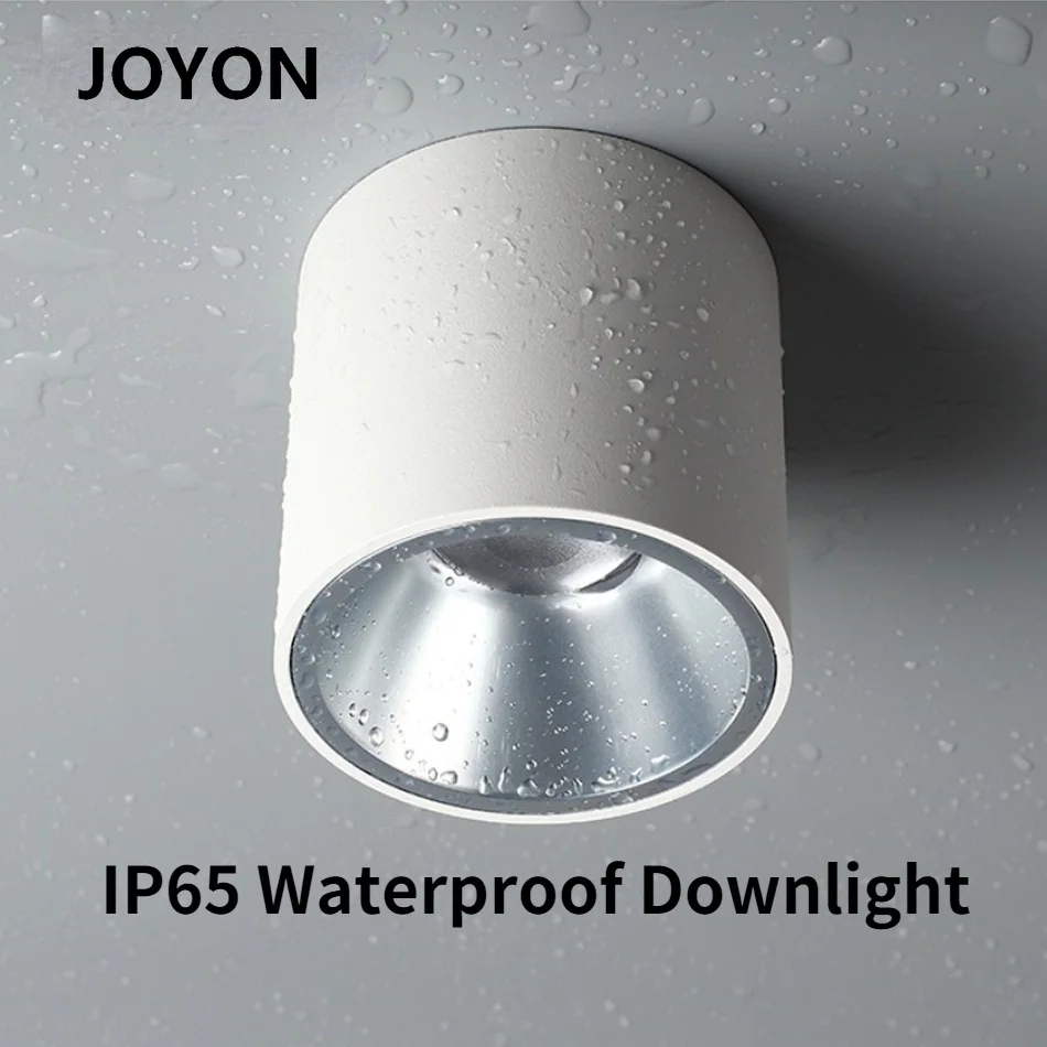 

LED Waterproof Ip65 COB Ceiling Downlight Outdoor Surface Mounted LED Downlight Hotel Lighting for Living Room Kitchen Bathroom
